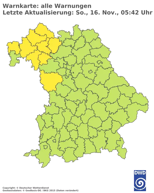Aktuelle Wetterwarnungen für %region%
