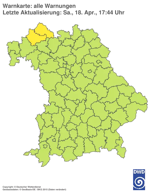 Aktuelle Wetterwarnungen für %region%