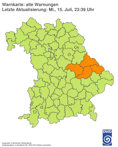 Aktuelle Wetterwarnungen für %region%