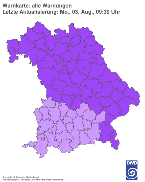 Aktuelle Wetterwarnungen für %region%