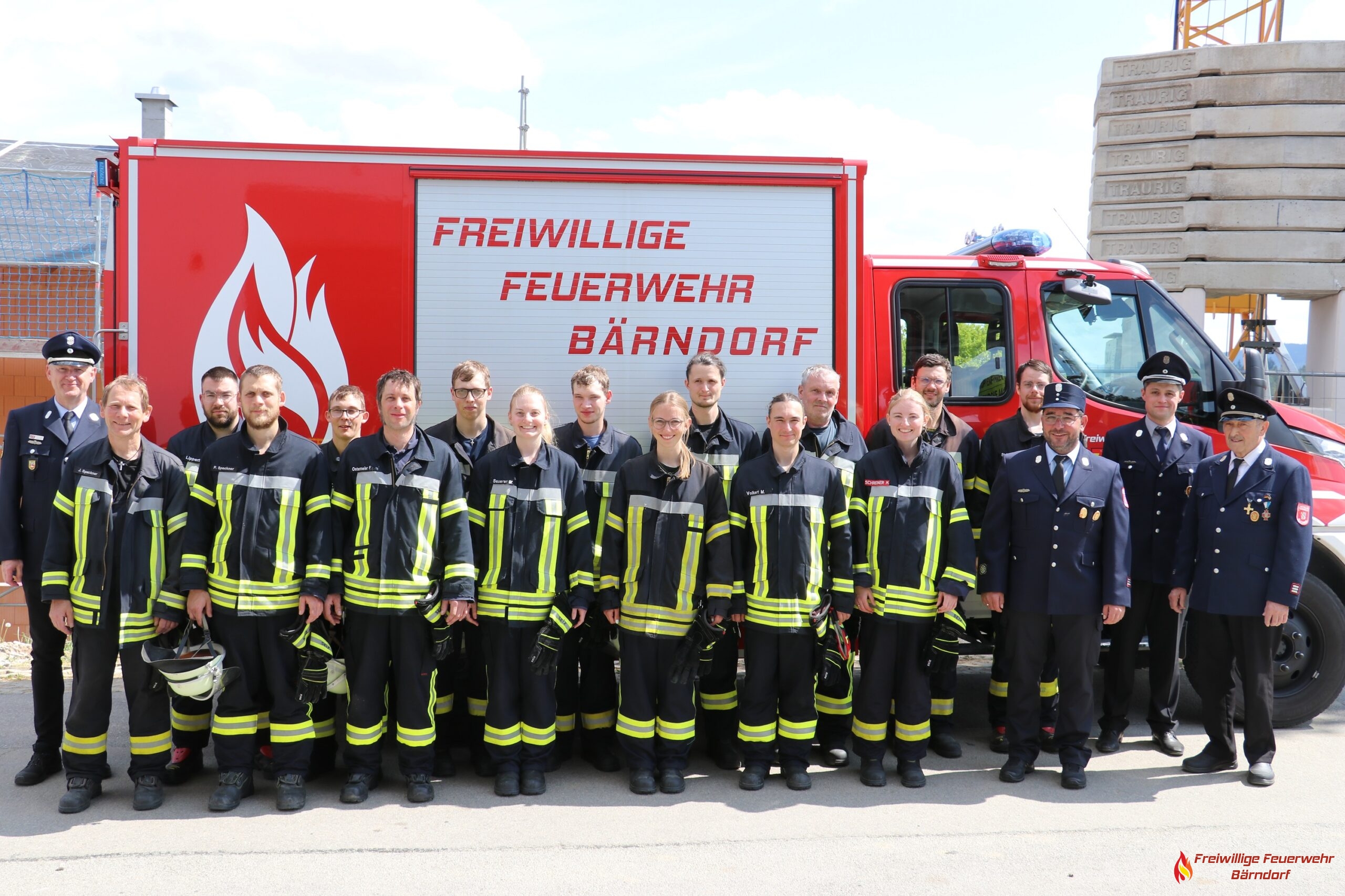 Erfolgreiche Leistungsprüfung bei der Feuerwehr Bärndorf